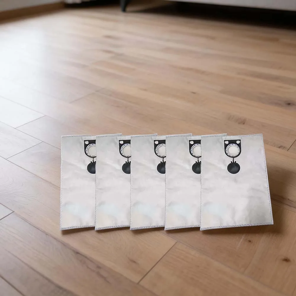 5 Pack Dust Bags Compatible with For BOSCH 3931 and 3931A Vacuum Cleaners Construction for Enhanced Suction Power