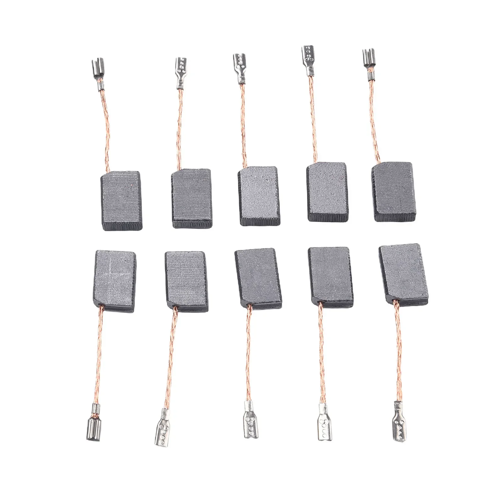 10pcs Carbon Brushes Replacement For WU900-WU829-WU816 WU771 S1M-FF05-100S Angle Grinder Power Tool Parts Accessories 6x11x15mm