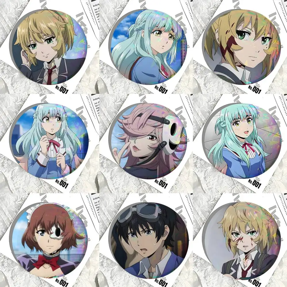 High-Rise Invasion Badges 25 32 44 58 75 Mm Round Cosplay Pin Bag Decor Fans Collect Friends Gifts Brooch Souvenir