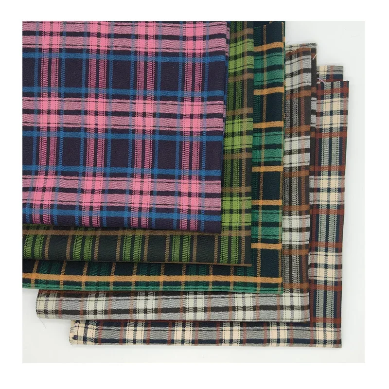 

Утолщенная эластичная тканая клетчатая фланелевая женская рубашка и брюки, модная ткань, пятно