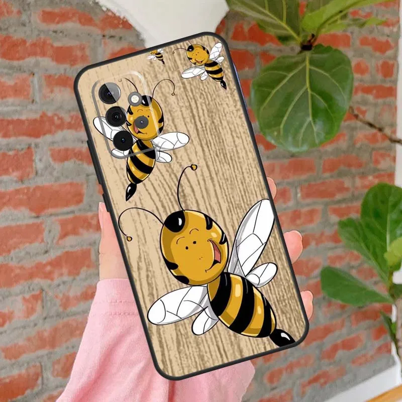Bumble Bee Honeycomb Honey Phone Case For Samsung Galaxy A54 A34 A14 A55 A35 A25 A15 A52 A32 A12 A51 A71 A13 A33 A53