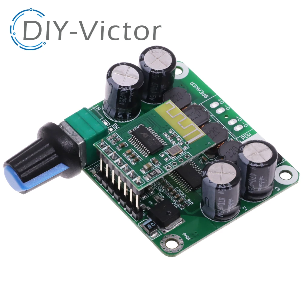 Digital Power 5.0 Verstärkerplatine TPA3110 15W*2 / 30W*2 Zweikanaliges digitales Stereo-Audio-Leistungsmodul für tragbare USB-Lautsprecher