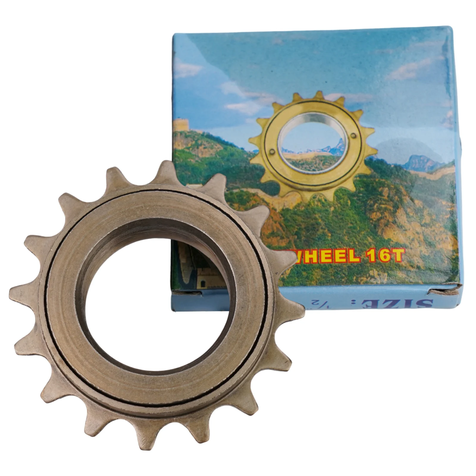 1x 16T Tooth Single Sprocket Electric Bikes Speed Freewheel Bicycle Race Parts Singlespeed Freewheel Sprocket Accessories