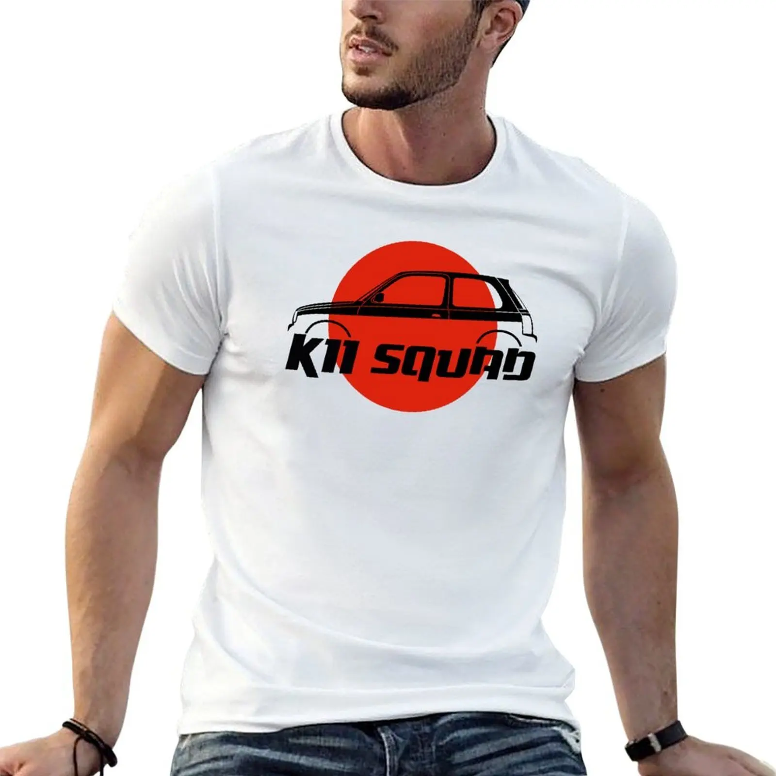 K11 Squad -k11 3-door T-Shirt man t shirt cotton graphic t shirts for man t shirts for man graphic funny T-shirt