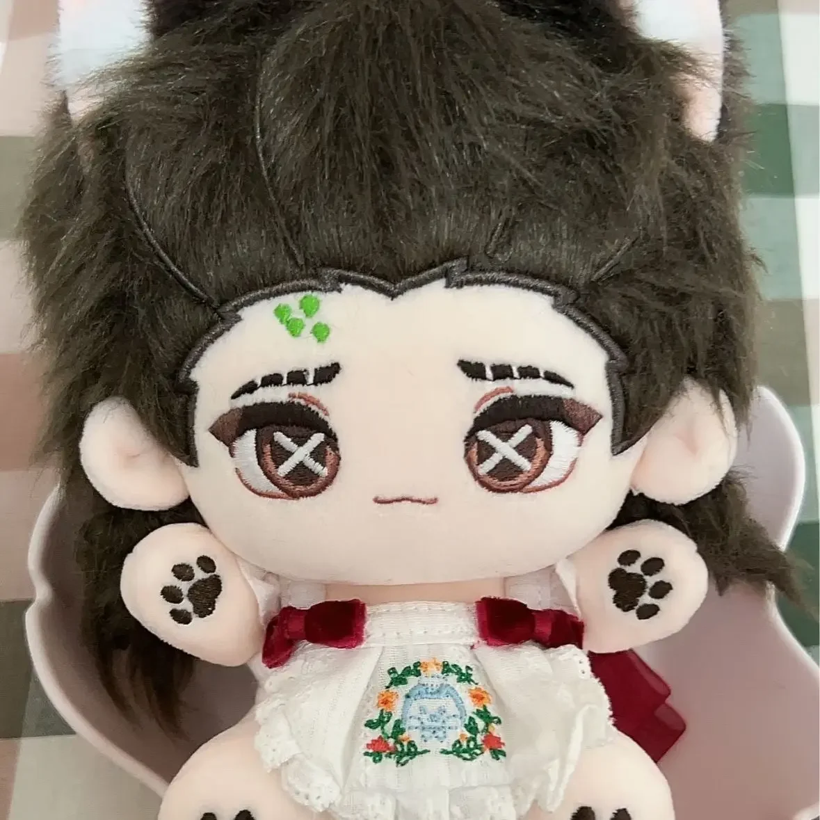 

Stuffed 20cm Game Identity V Luchino Cosplay Plush With Skeleton Dolls Toys for Fan Collection Plush Birthday Gifts