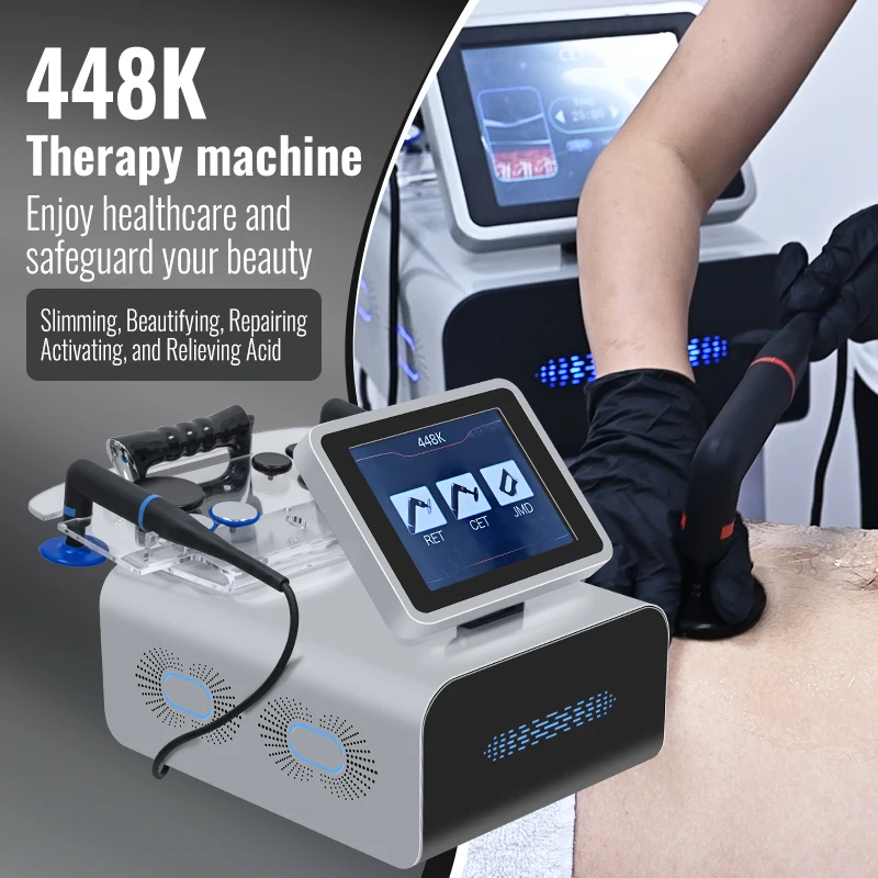 

448KHz Indiba Therapy Machine for Skin Tightening Deep Heating Muscle Relaxation Pain Relief