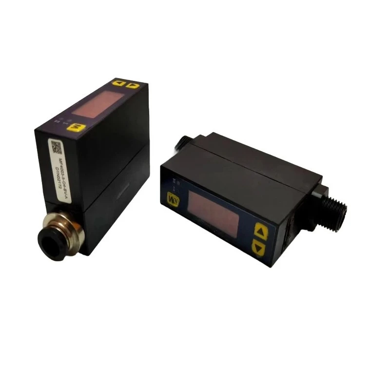MF4008-50L Digital Gas Mass Flow Meter Nitrogen Oxygen Compressed Air Flow Sensor MF4003