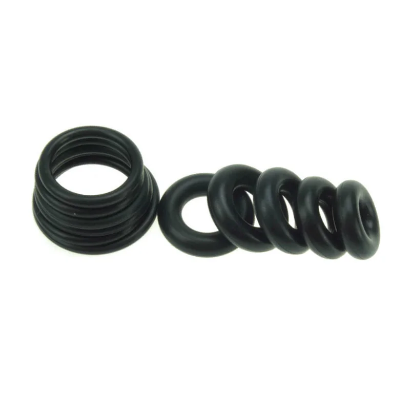 O-ring z czarnej gumy nitrylowej, CS6.0mm/8.6mm OD17-500mm NBR, olej i odporny na korozję, stosowany do hydrauliki samochodowej