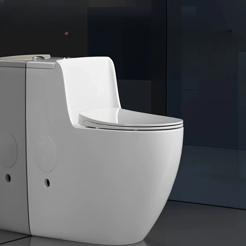 Siphon toilet toilet household full wall pumping large impulse small apartment