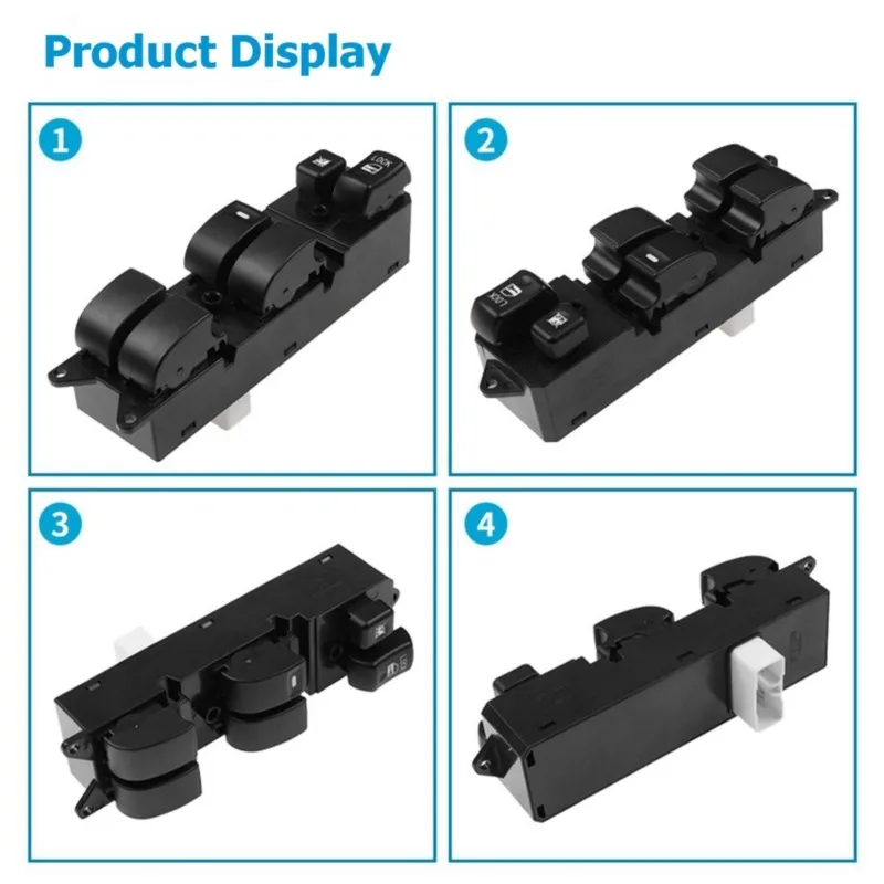 ABTD-Power Window Switch For Lancer EX 1.5L/1.6L 2.0L 2010-2016- Left Front Door Control Lift Button 8608A196