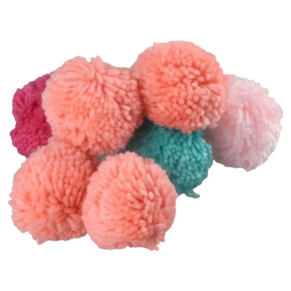 20 pz grande filato Pom Poms 2.8 pollici Craft Pom Pom Balls fai da te pompon artigianali per cappelli forniture per feste filato Pom pon per