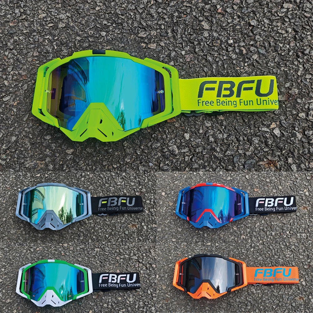 

2025 FBFU Protective Ski Glasses - Sandproof Dustproof, Four-Season for Off-Road Motorcycle Outdoor Sports