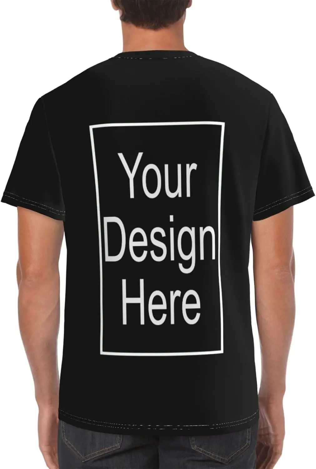 Customized t Shirts Add Your Text Picture Name Logo Custom tee Shirts Customized Gifts Men tee Shirts