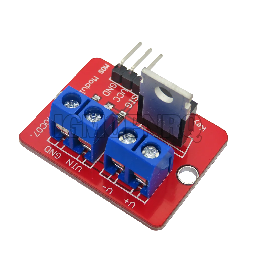 FDKJGECF 0-24V Top Mosfet Button IRF520 MOS Driver Module For Arduino MCU ARM Raspberry pi