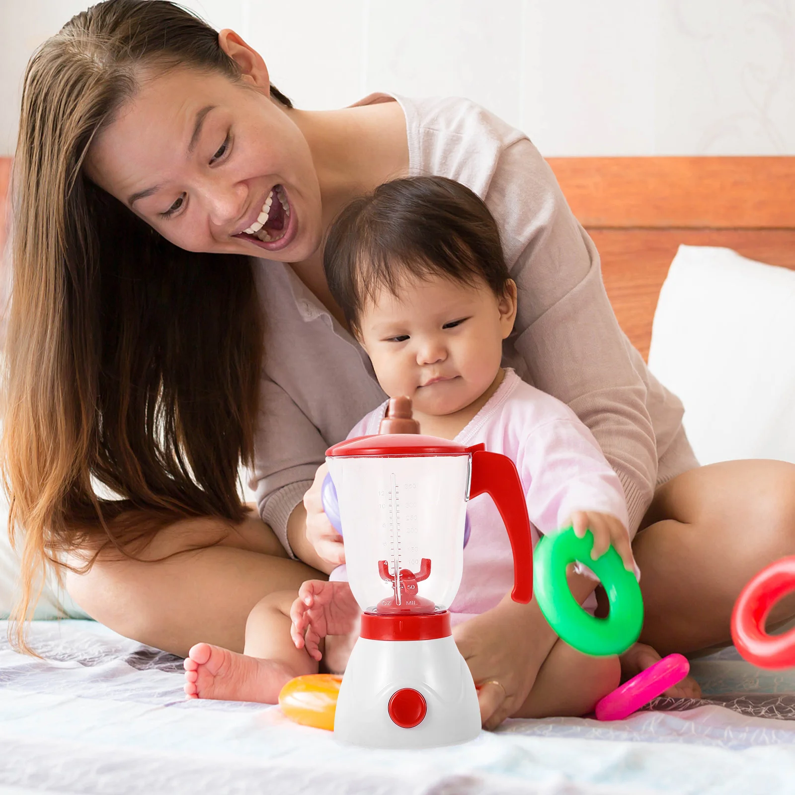 1pc Simulation Juicer For Children Kids Educational Kitchen Plaything Pretend Cognitive Interactive Imitation Fruits Cutting