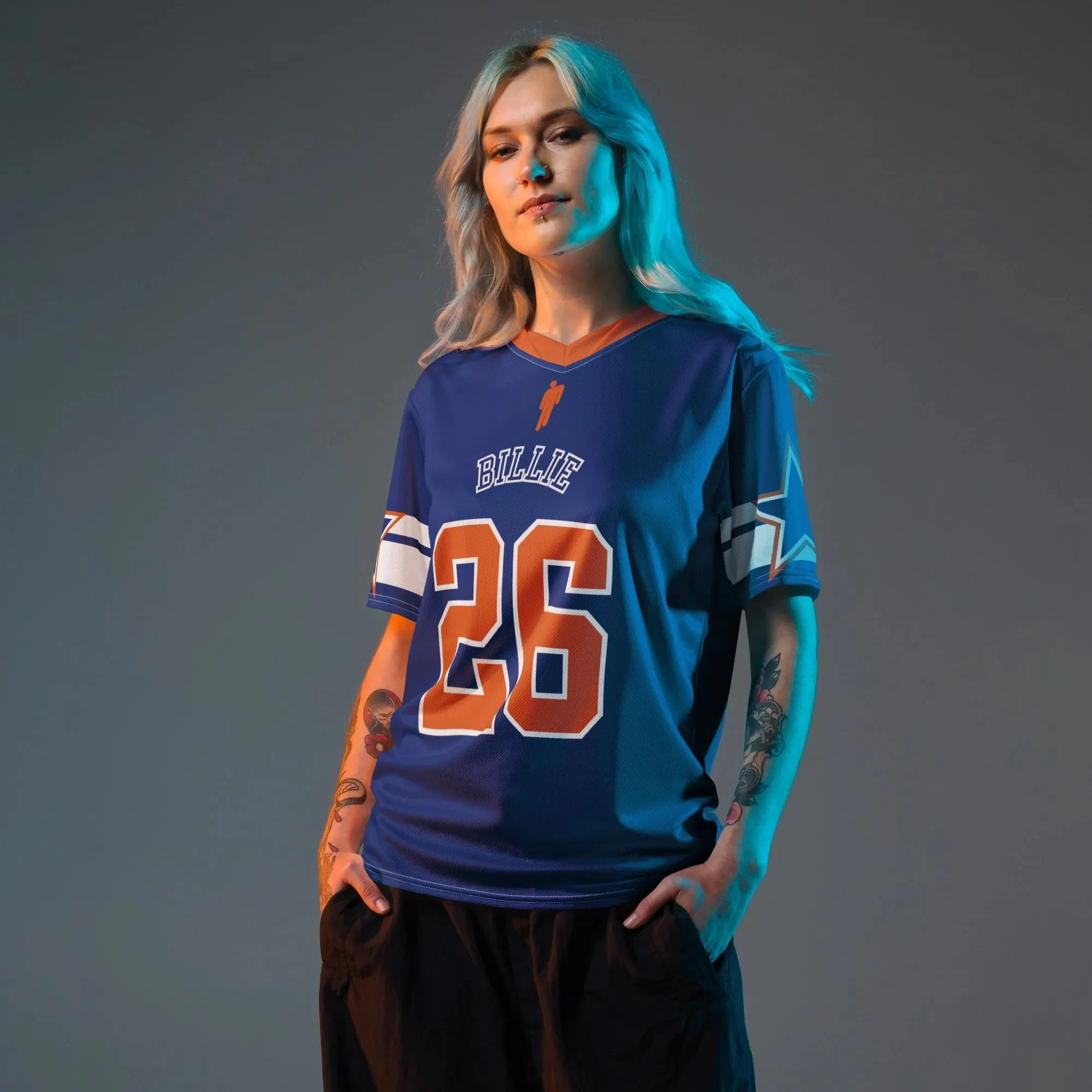 Billie Eilish Concert Clothing Trendy Sporty Style Summer Women's