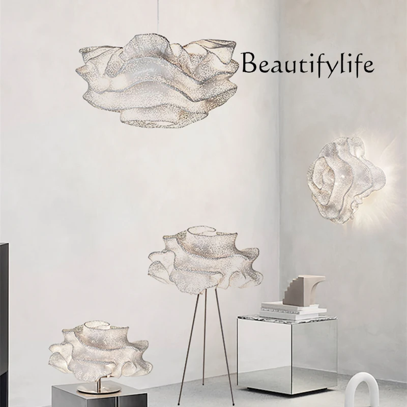 Nordic creative restaurant cloud chandelier modern designer living room tulip firefly lighting