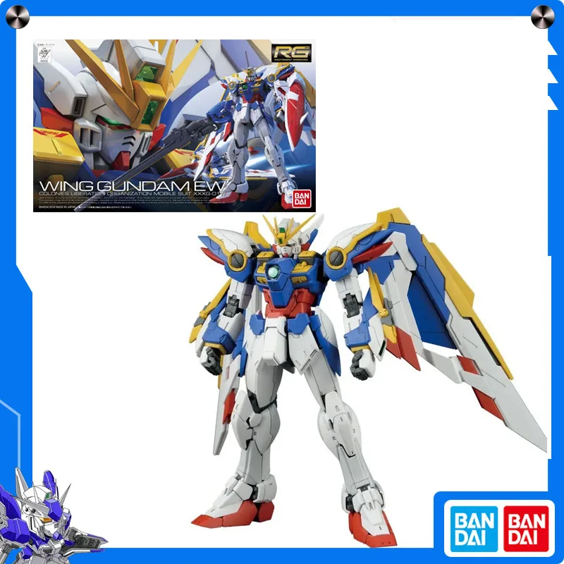 

Original Bandai Gundam Assembled Model RG Figure 1/144 RG Wing Gundam EW Model Theatrical Version Gift Giving During Festivals