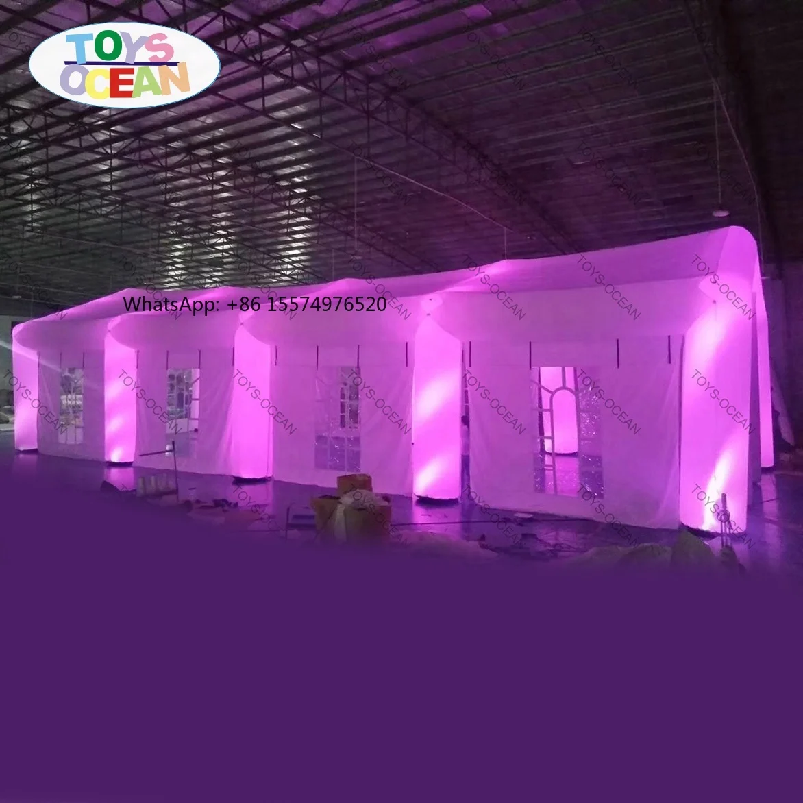 2026 Hot SellingCommercial Outdoor LED Tent Inflatable Wedding Event Party Tent