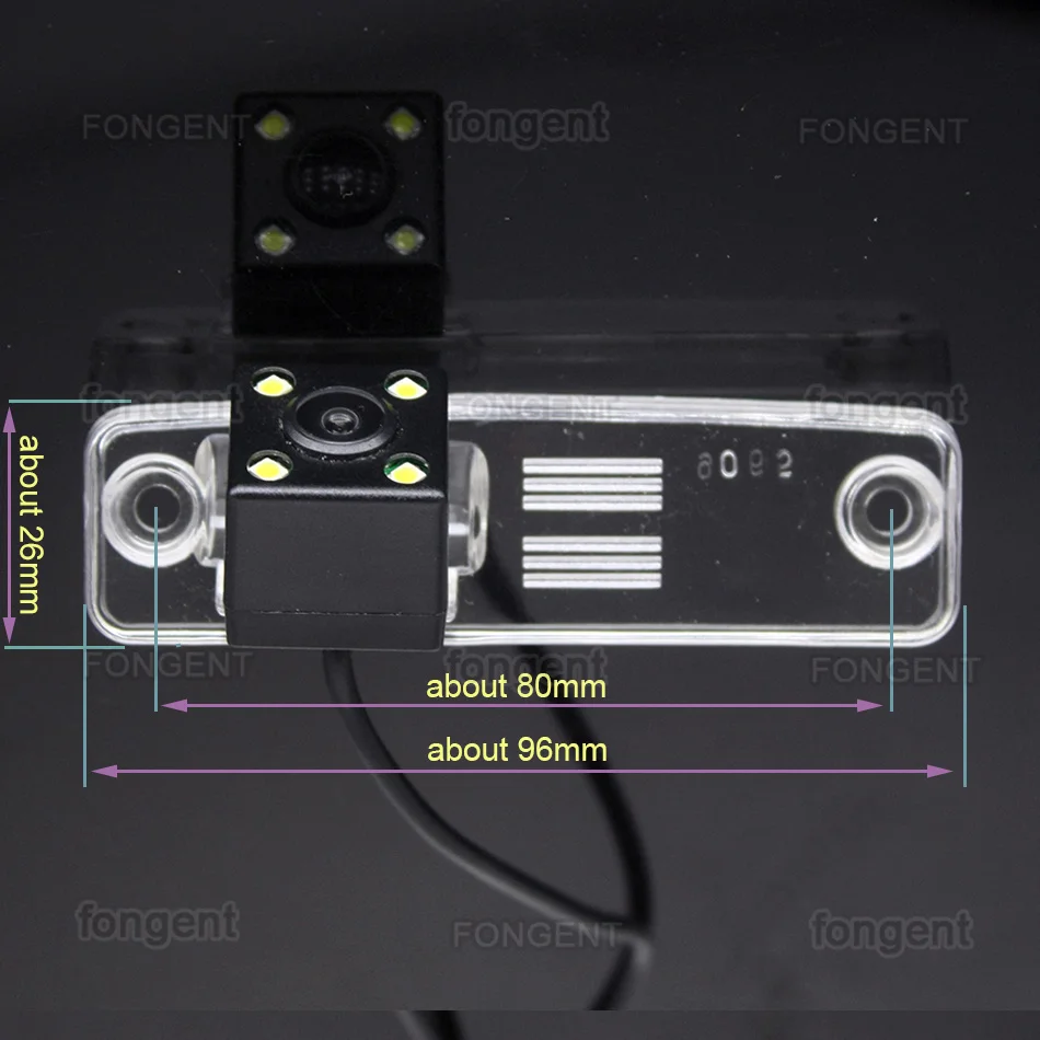 Car Rear View Reverse Camera Bracket For Subaru Outback Forester WRX Impreza Legacy/Toyota Prado LC150 Fortuner 4Runner Sequoia