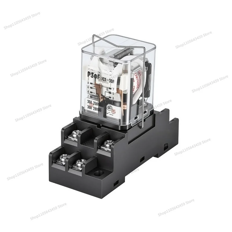 For JQX-30F8 pin 30A high power 40 relay 12V middle 24V small 220V high current 40A Q30F