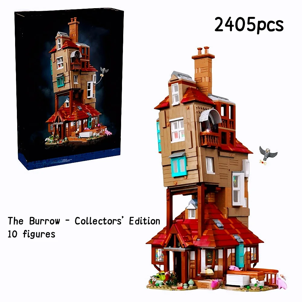 

2 MINISO Disney 2405pcs 2025 New 76437 The Burrow Building Blocks Model Kit Bricks Toys For Kids Christmas Adult Birthday Gifts