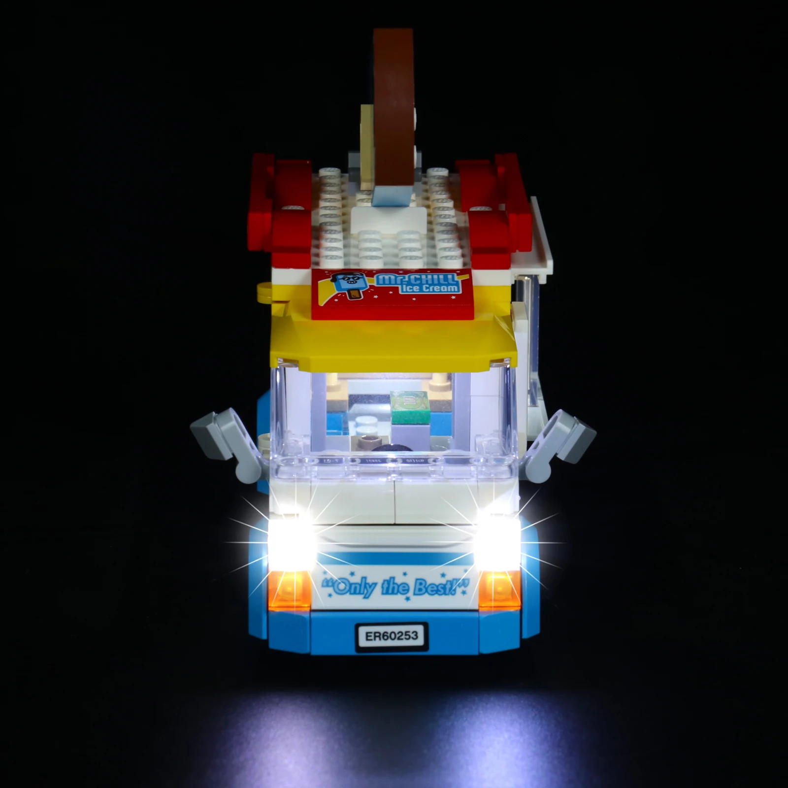 LED Light Kit For 60253 City Series Ice-Cream Truck Toys Building Blocks Lighting Set No Model