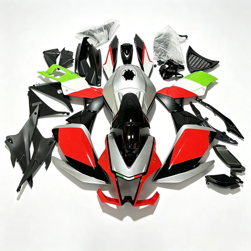 Fit For Aprilia RS4 50 125 RS125 2012 2013 2014 2015 12 13 14 15 Bodywork Set New ABS Bike Fairings Kit Silver red