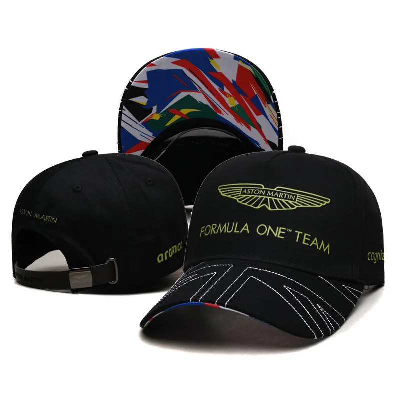 التطريزات تصميم دراجة نارية قبعات البيسبول للجنسين الشاطئ واقية من الشمس القبعات Snapback قبعة ل أستون مارتن Panigale Diavel تشويش إذاعي #6