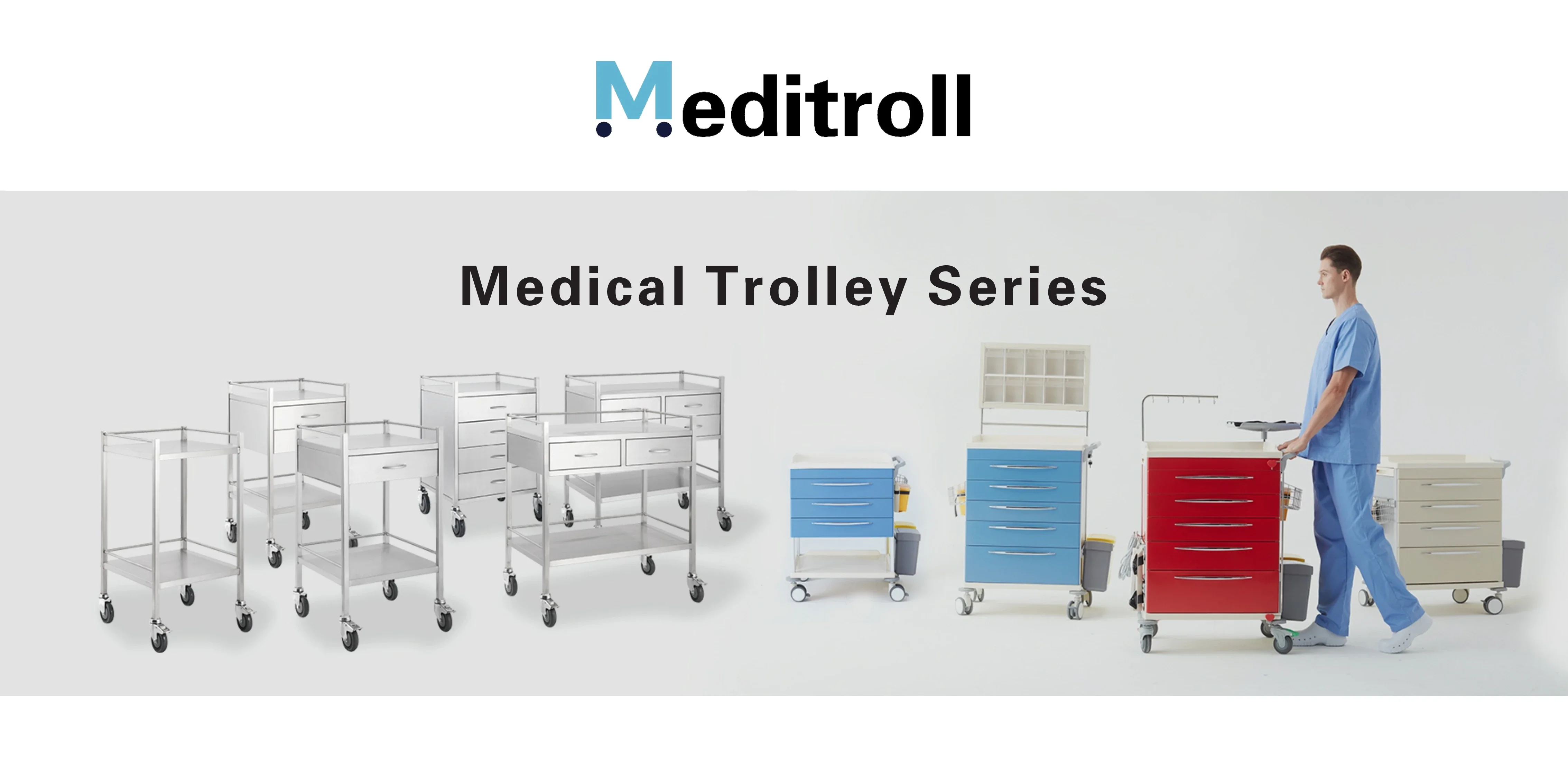 Meditroll MTD22 Multifunctional Laundry Trolleys For Hospitals