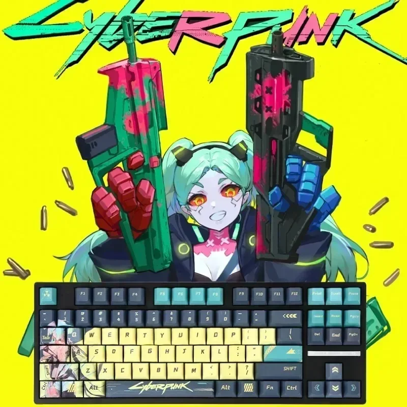 CKC لعبة الرسوم المتحركة موضوع Keycap مخصص خمسة الجوانب الحرارية التسامي PBT مجموعة أغطية المفاتيح للوحة المفاتيح الميكانيكية مفتاح قبعات الصبي هدية