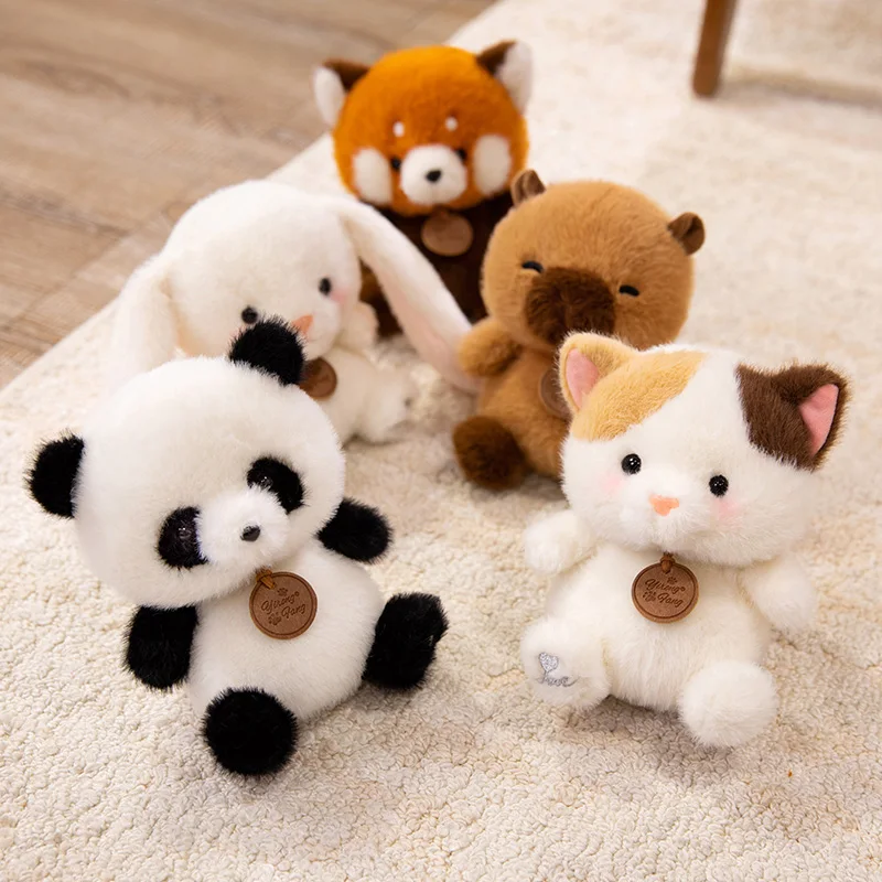 Aroma Animale Del Fumetto Peluche ToyPeluche Pendenti Volpe Panda Bradipo Piggy Dinosauro Giocattoli Carino Portachiavi Ciondolo Borse Decor Interni Auto