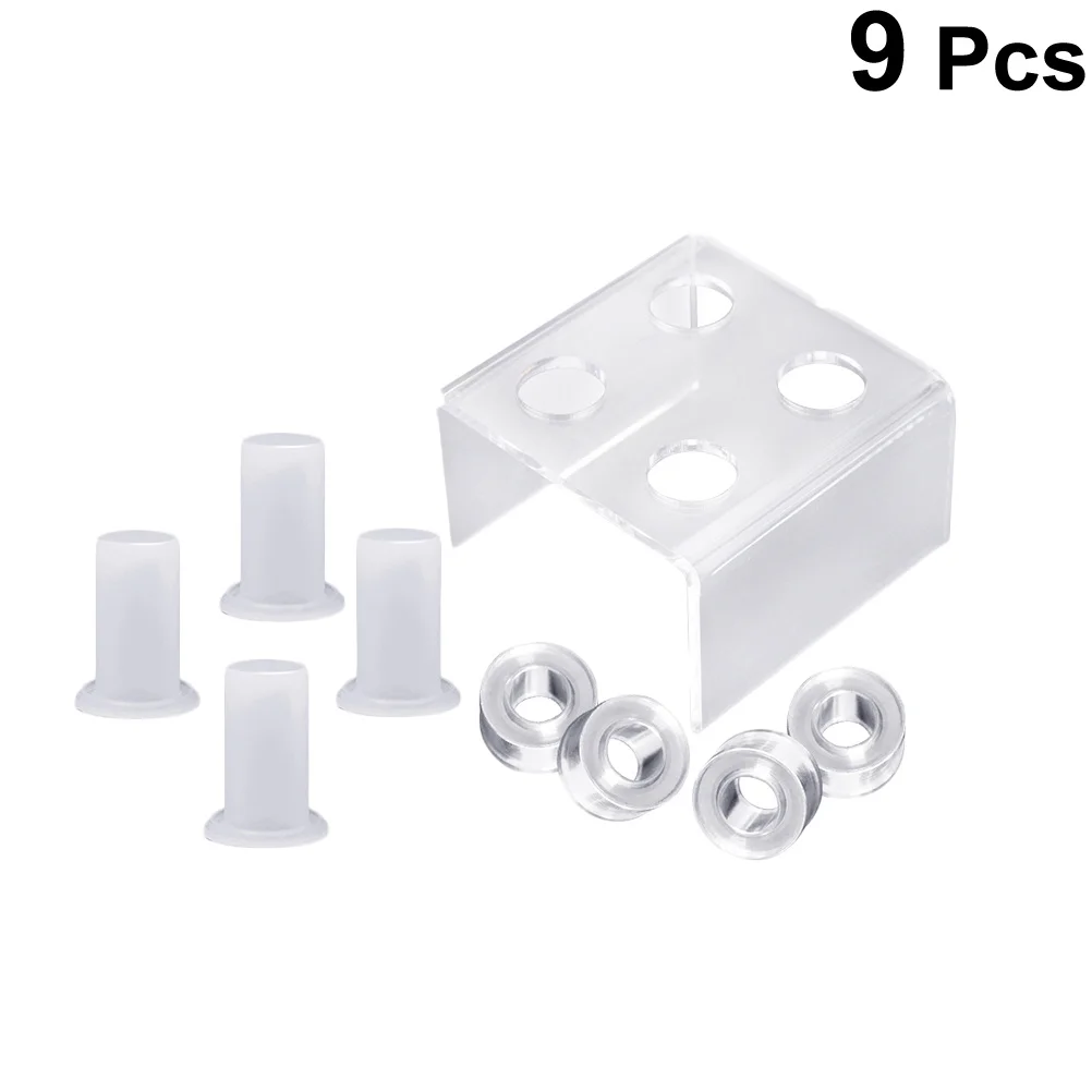 

9Pcs DIY Lipstick Storage Mold Epoxy Silicone Box Creative Mould Portable Non-Deform Organizer for Desktop Use