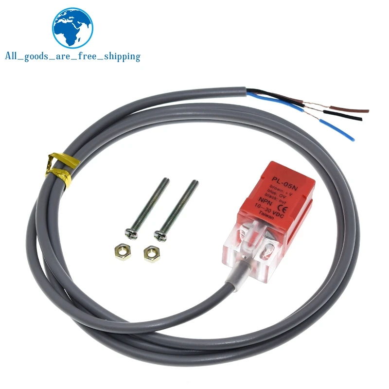 1/3 pièces PL-05N capteur de proximité inductif commutateur 5mm détection NPN sortie DC10-30V ouverture normale NON pour Arduino
