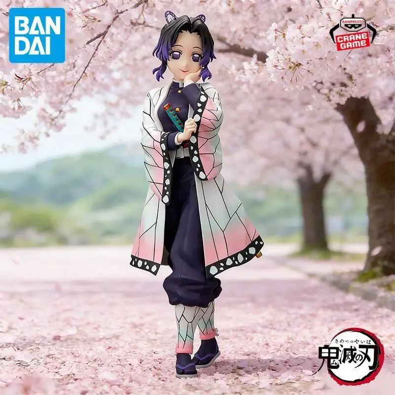 

Bandai Demon Slayer Kimetsu no Yaiba GLITTER&GLAMOURS ShinobuKochou PVC Figure 22CM Highly Detailed Collectible Model Toys Gifts