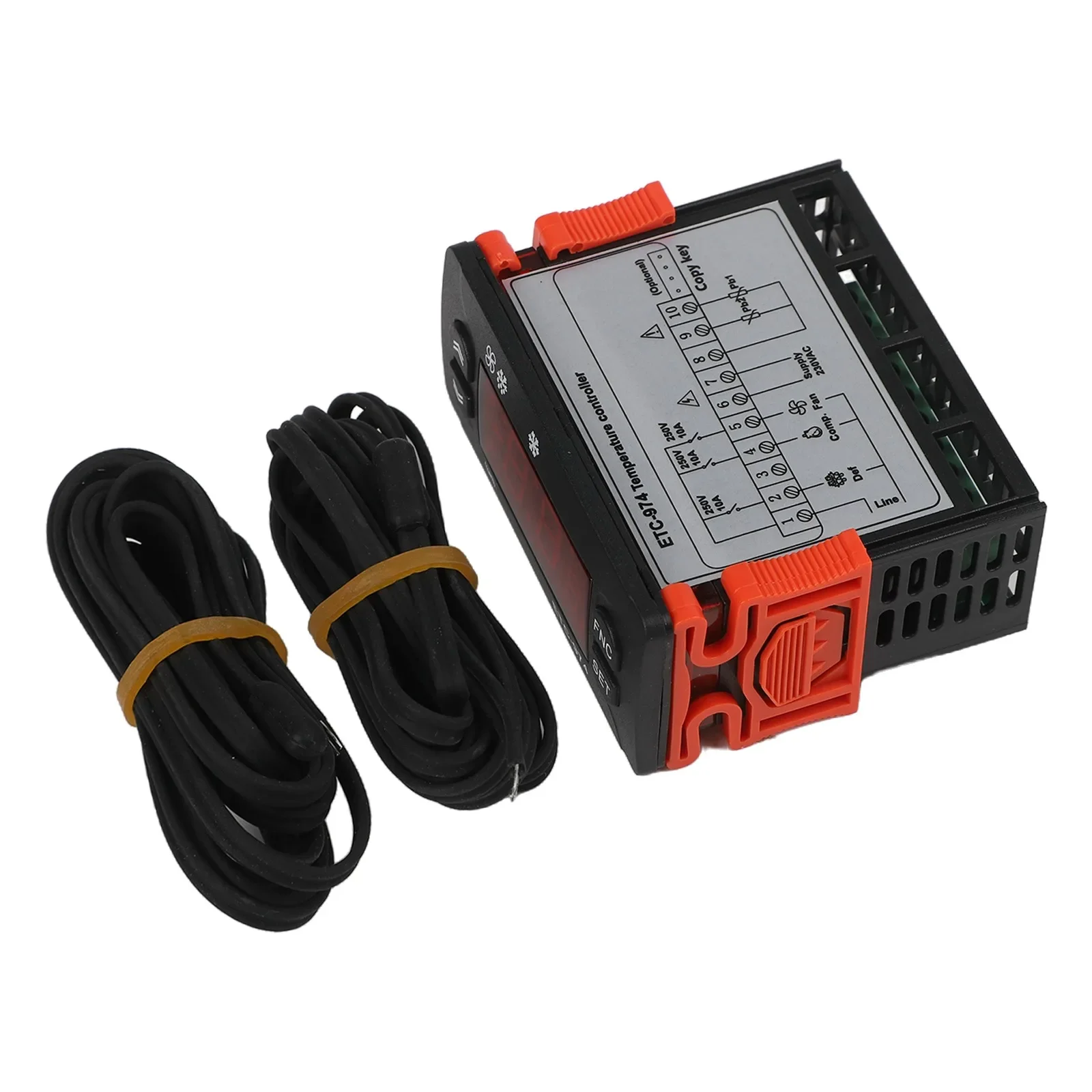 Temperature Measurement Device Digital Temperature Controller Input 2 Sensors Temperature Control For Refrigerators