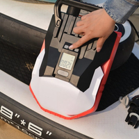 Portable Digital Display Electric Pump Max 22PSI SUP Air Paddle Board/Kayak Pump with Auto-Off for Ocean Waters