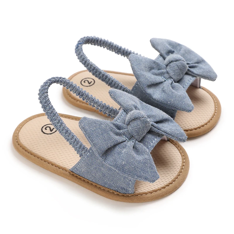 SAMITA 2024 New 0-18m Summer Newborn Girl Sandalias Butterfly  Non Slip  Shoes