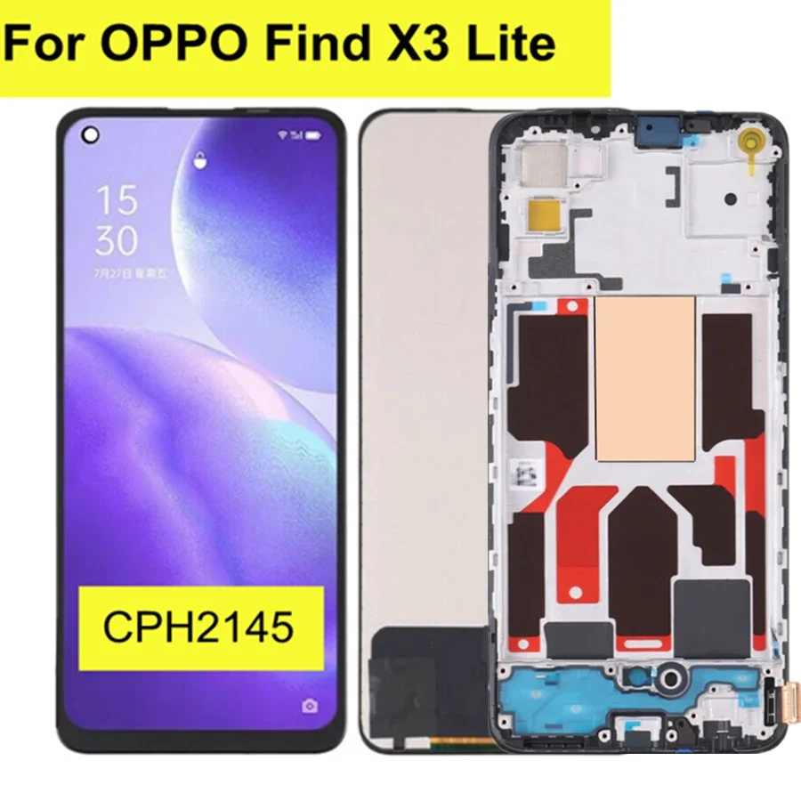 

6.43" TFT For OPPO Find X3 Lite Display Touch Screen LCD Digitizer For Oppo Find X3 Lite CPH2145 lcd