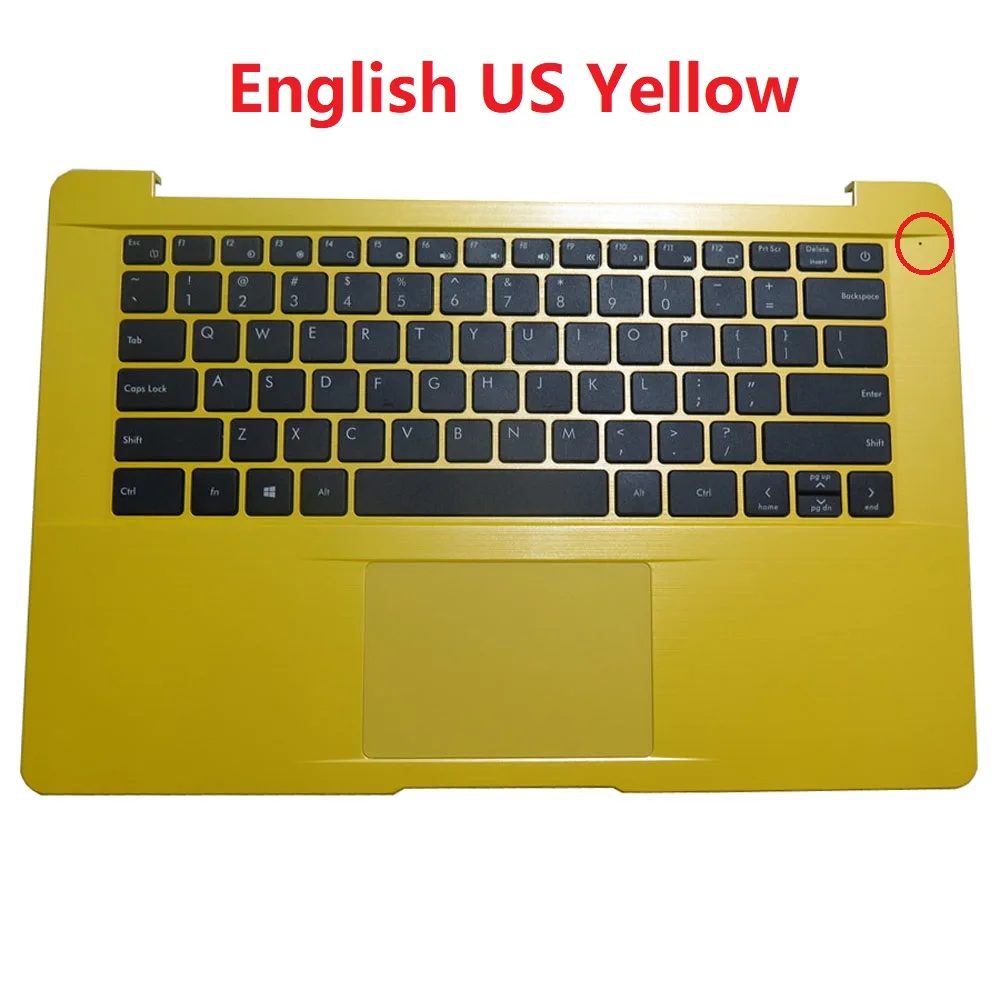 

Laptop PalmRest&keyboard For AVITA Pura NS14A6 English US Upper Case With Touchpad New