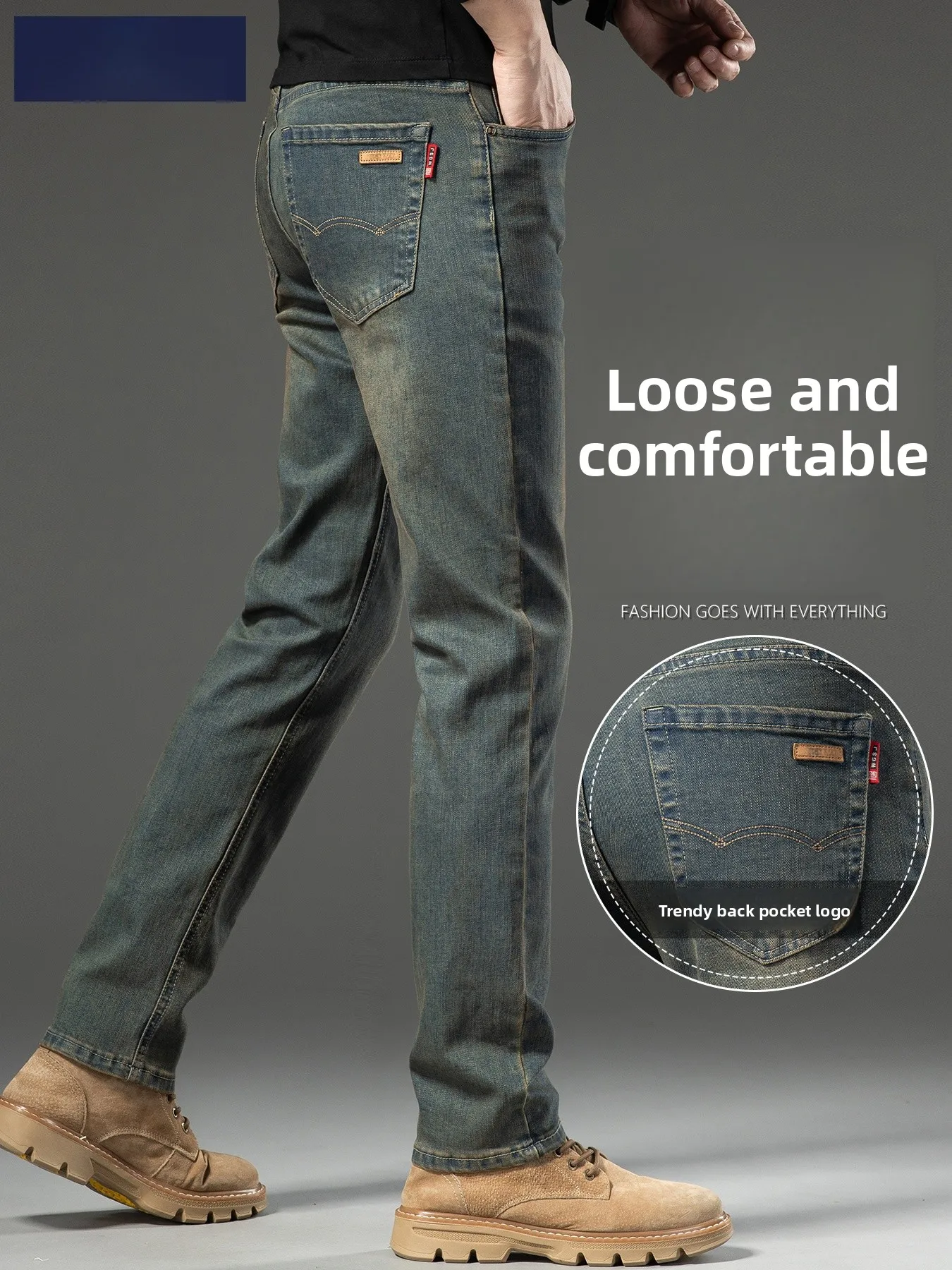 Casual Men's Jeans … - image
