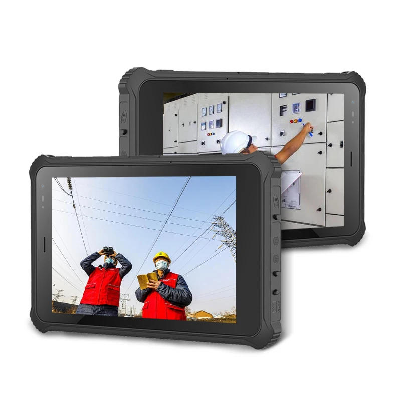 8 Inch Android Rugged Tablet Waterproof Ip67 Industrial Tablet Pc Rs232