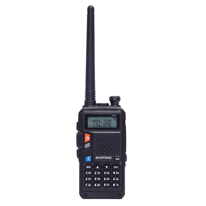 

Baofeng FF-12P Walkie Talkie Portable Two-way Radio Dual Band Vhf Uhf 1800mah 5W Push-To-Talk CB Radio Stations HF Transceiver