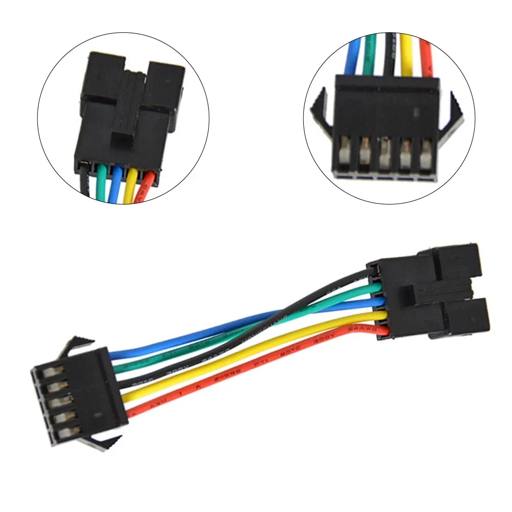 Electric Bicycle Instrument Adapter Display Conversion Line For SW900 6-Pin To 5-Pin E-Bike Adapter Conversion Cable