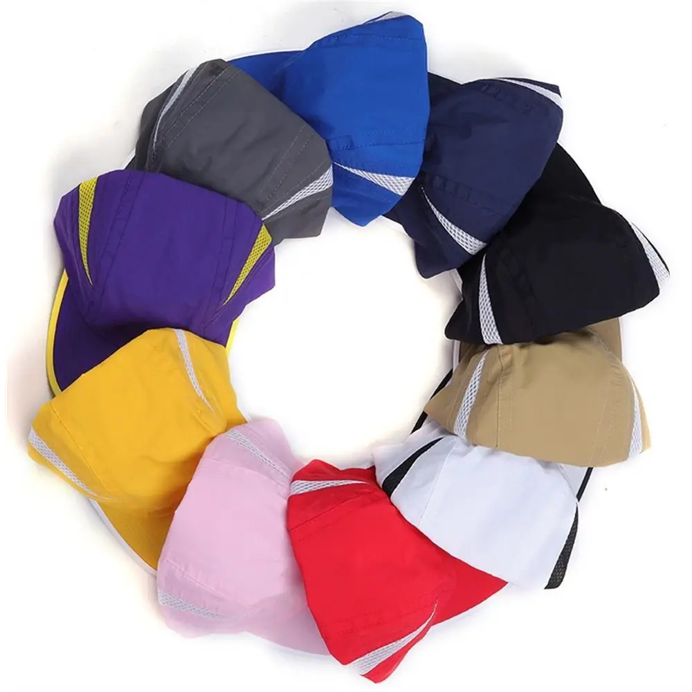 Sports Cap UV Protection Quick Dry Cap Adjustable Sunscreen Baseball Cap Casual Multicolored Running Snapback Outdoor Sports