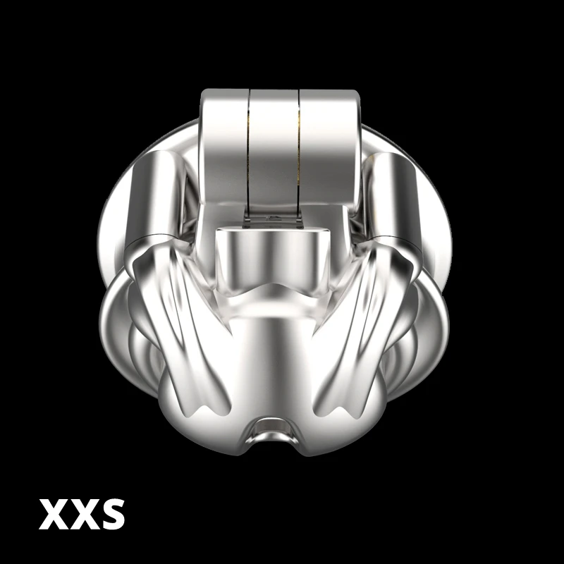 BLACKOUT 2022 316 Stainless Steel Python V7.0 Design Male Chastity Device Cobra Cock Mamba Cage Penis Ring Adult