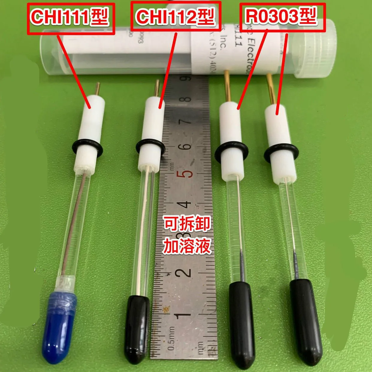 

Ag / AgCl Reference Electrode Silver-silver Chloride CHI111 / CHI112 / R0303