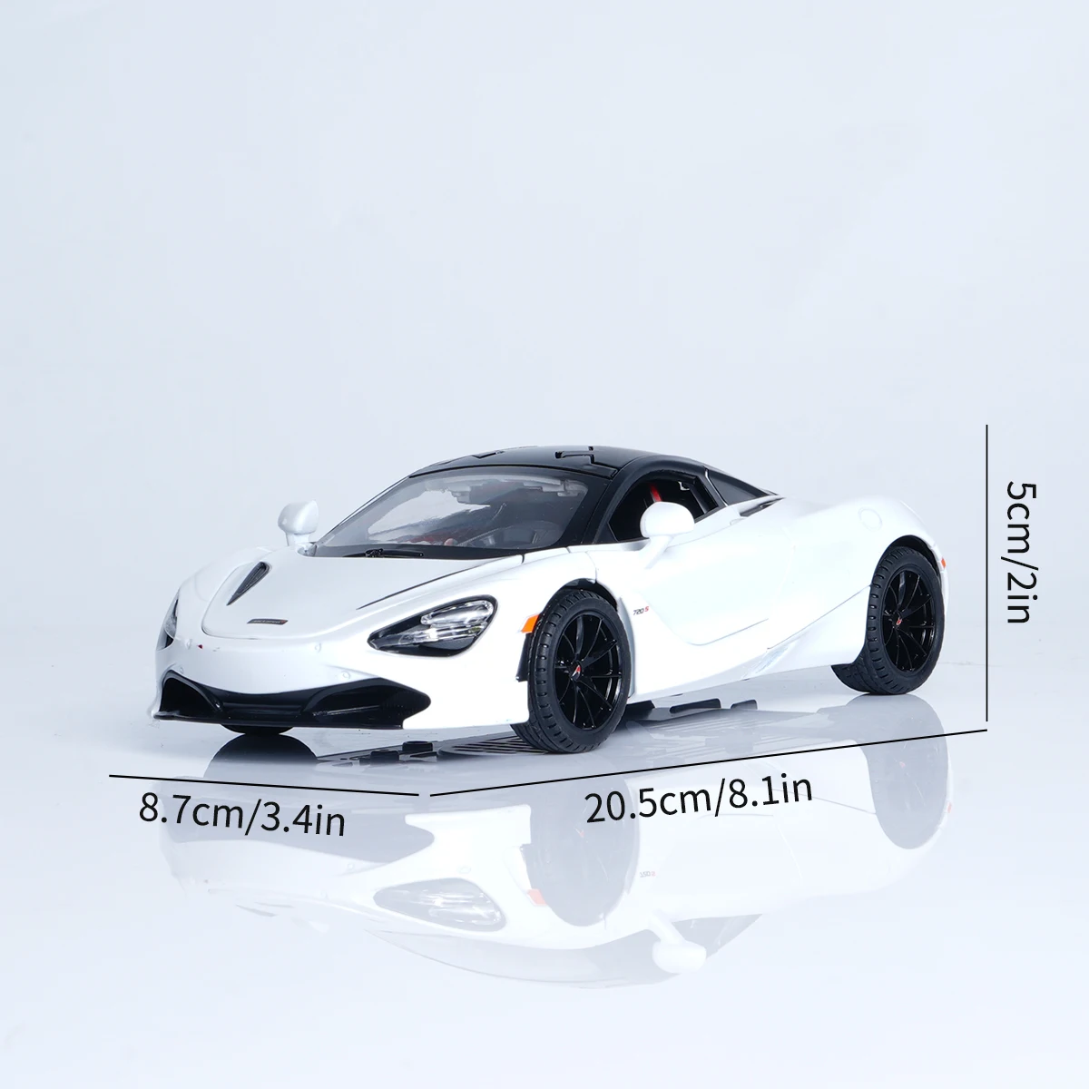 Giocattolo modello di auto da corsa pressofuso in lega in miniatura 1:24 con suono e luce, azione pull-back realistica, porte che possono essere aperte, ornamento per ragazzi, regalo di compleanno e Natale