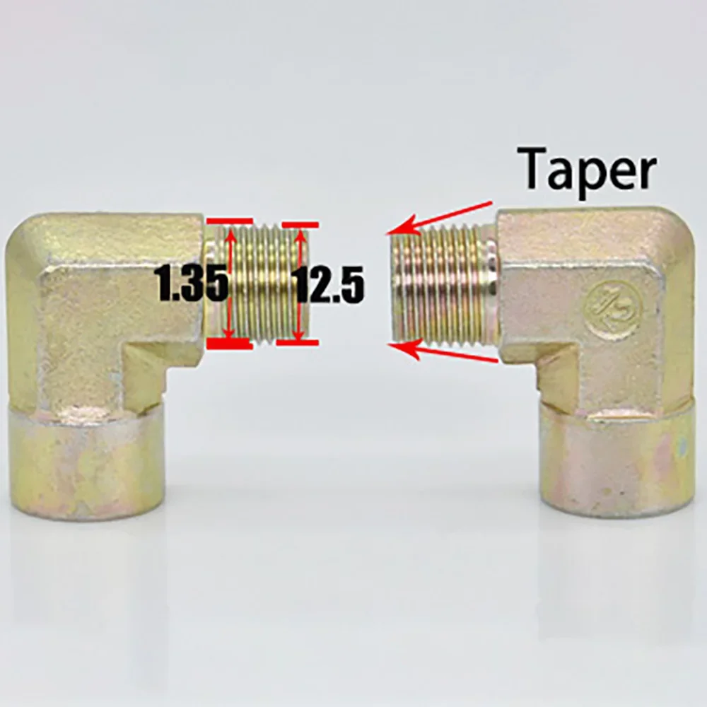 1 szt. Wysokociśnieniowe rurki olejowe hydrauliczne Złączki przejściowe 1/8 "1/4" 3/8 "1/4" 1 "1-1/4" 1-1/2" 2" BSP żeńskie x męskie Threa