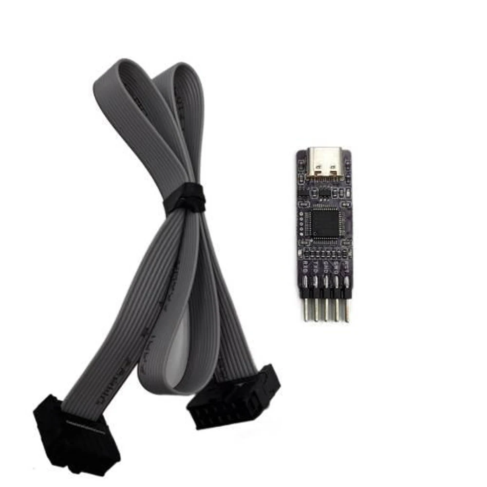 محاكي تنزيل STM32 رقاقة التحكم الرئيسية مع منفذ تسلسلي TTL يدعم وضع SWD للتنزيل وتصحيح الأخطاء واستبدال Jlink #1